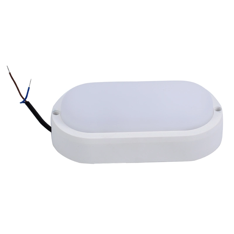 High Quality IP65 Ellipse LED Bulkhead with Microwave Sensor Factory Ceiling Lamp