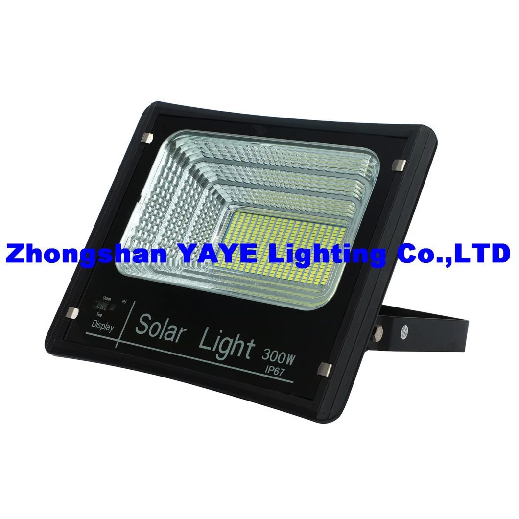 Yaye CE Solar Factory Supplier 1000W/800W/600/500/400/300W/200/150/100/50W WiFi CCTV Camera ABS Waterproof LED Flood Wall Garden Project Lawn Light Manufacturer