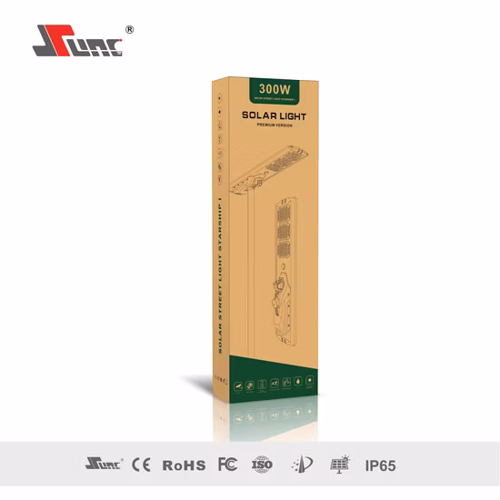 30W 40W 60W 90W 통합 올인원 태양 전지 패널 전원 홍수 거리 LED 정원 야외 가로등