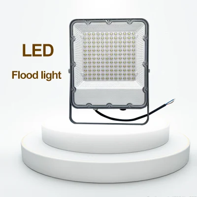 LED 투광 조명 30-200W 보안 마당 빛 슈퍼 밝은 3000-6500K 일광 IP65 방수 야외 LED 투광 조명 정원 마당 놀이터